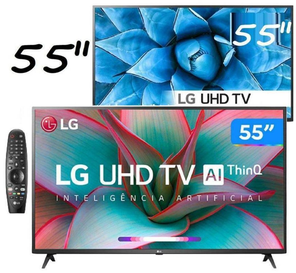 Product Smart TV UHD 4K LED IPS 55” LG 55UN7310PSC Wi