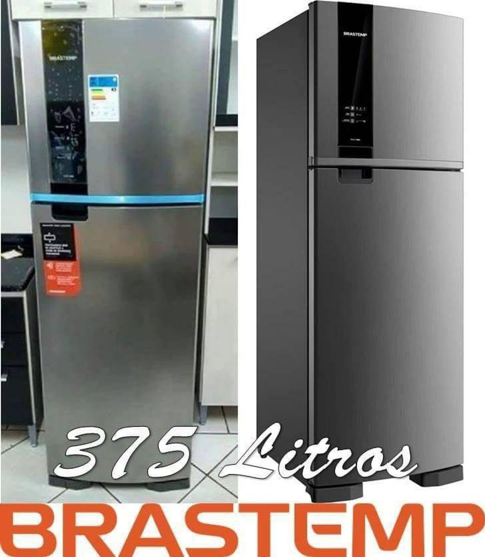 Productos Geladeira Brastemp Frost Free Duplex 375 litros cor Inox 