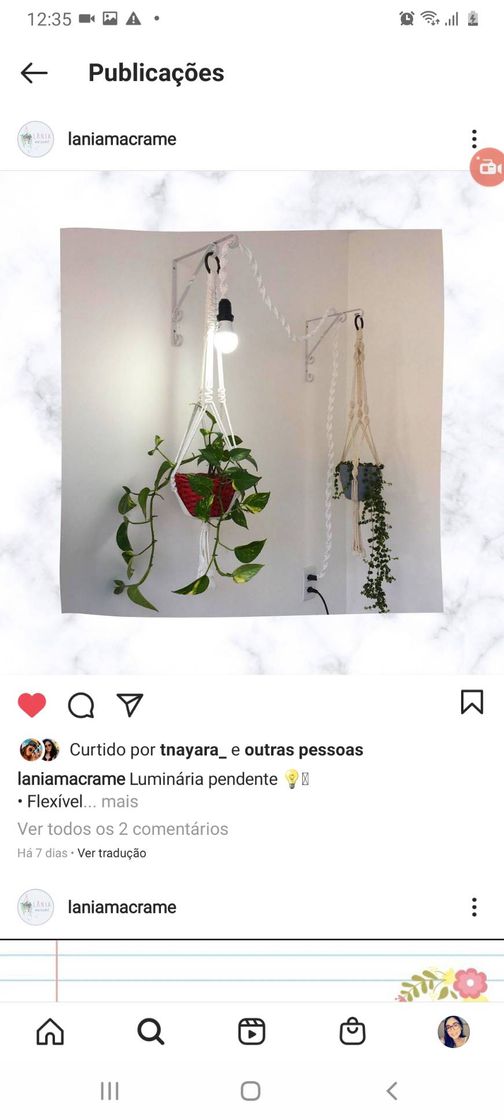 Moda Recomendo essa loja de macramê. Tem cada um lindo 😍