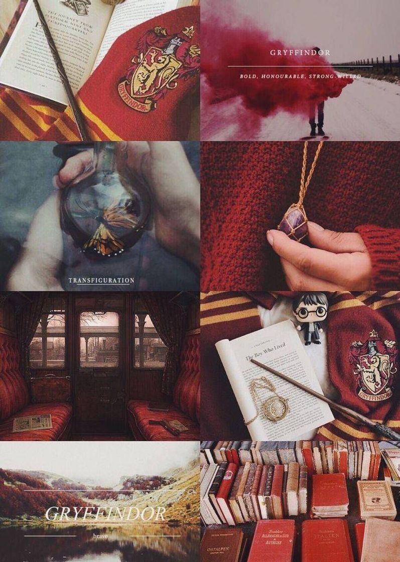 Moda Gryffindor🦁❤️