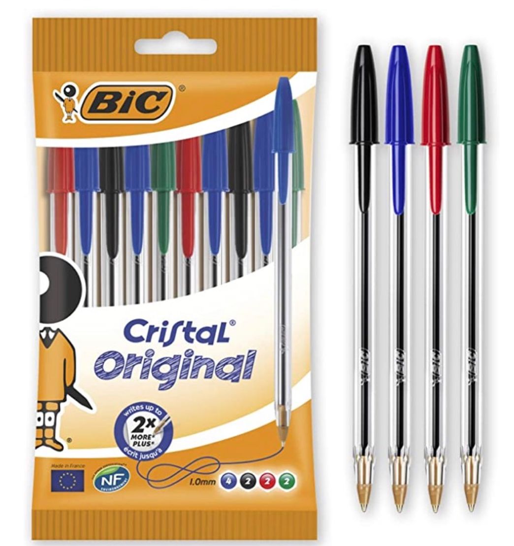 Social Bolígrafos Bic cristal