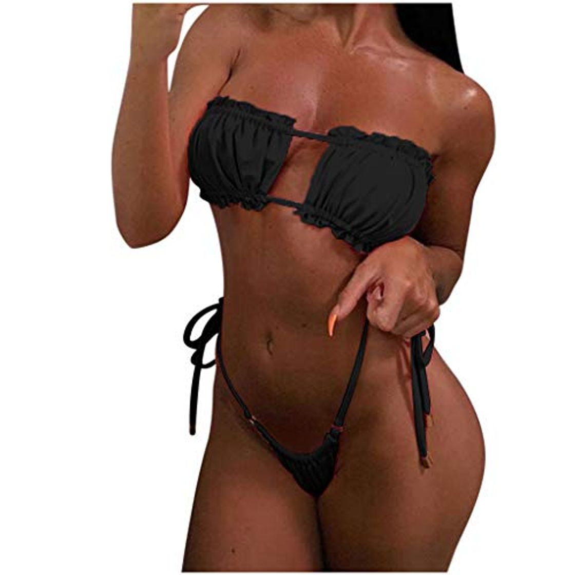 Product Bikinis Mujer 2020 Brasileño Push up Sexy Bikini de Tres Puntos con Estampado Mujeres Conjunto de Traje de BañO Bohemio Bañador Ropa de Dos Piezas vikinis riou