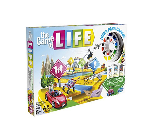 Hasbro Gaming- Hasbro Game of Life, Multicolor