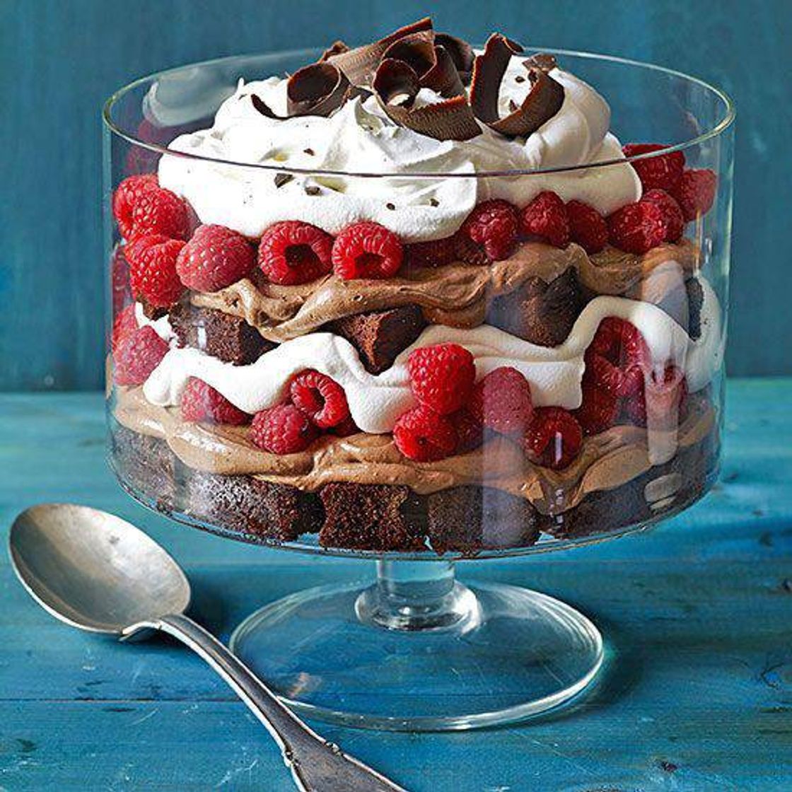 Moda Chocolate raspberry trifle