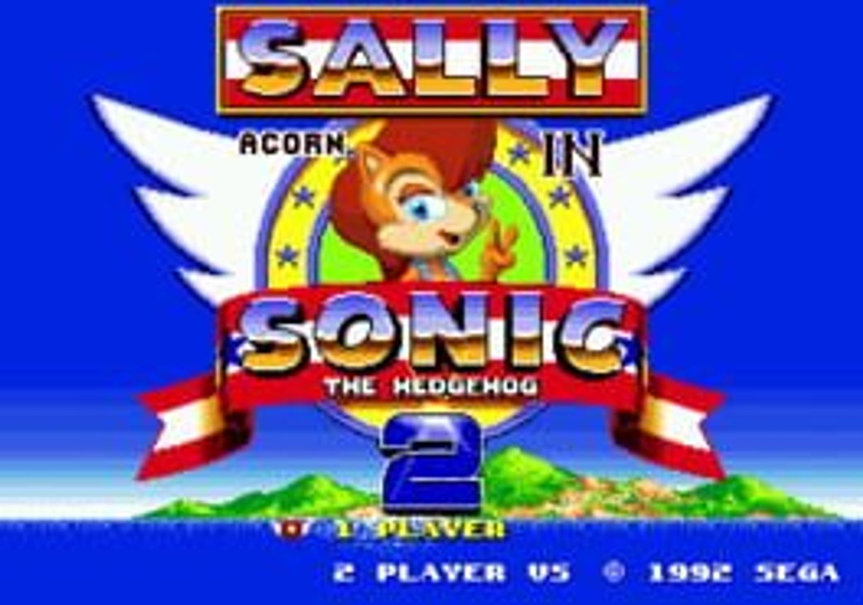 Videogames Sally Acorn in Sonic The Hedgehog 2