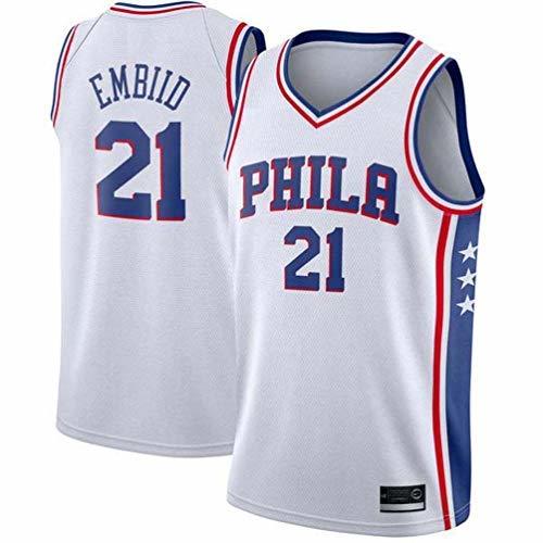 Producto LAMBO Camiseta de Baloncesto de la NBA para Hombre Philadelphia 76ers #