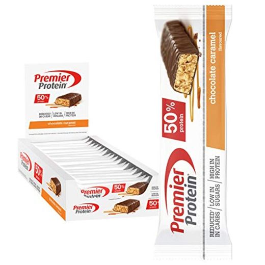 Premier Protein Protein Bar Chocolate Caramel 24x40g