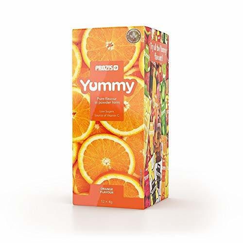 Prozis 12 x Yummy 4 g Naranja Auténtico Sabor