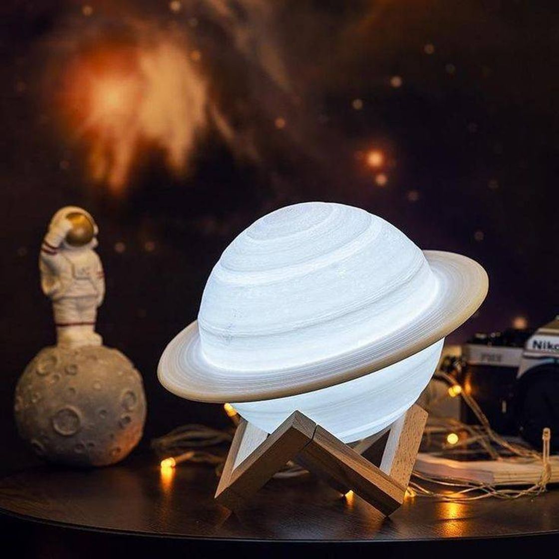 Moda Luminária Saturno ✨