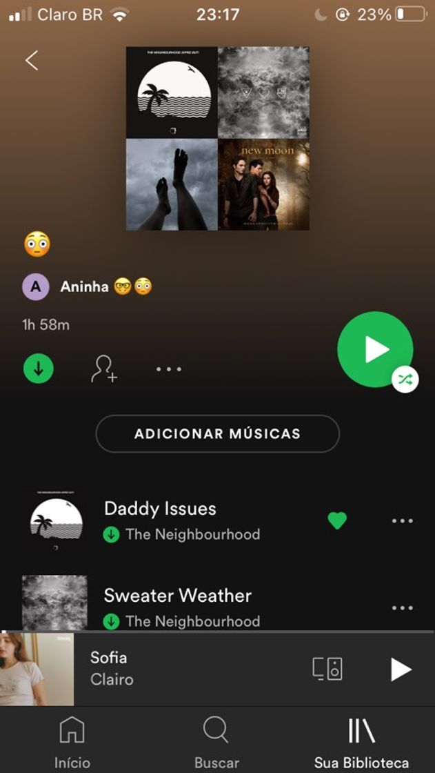 Social Minha linda playlist kkkkkkkk 