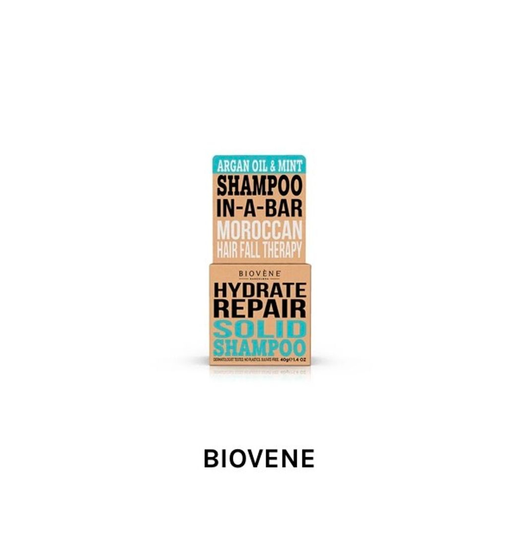 Hydrate Repair Solid Shampoo Argan Oil & Mint BIOVENE 