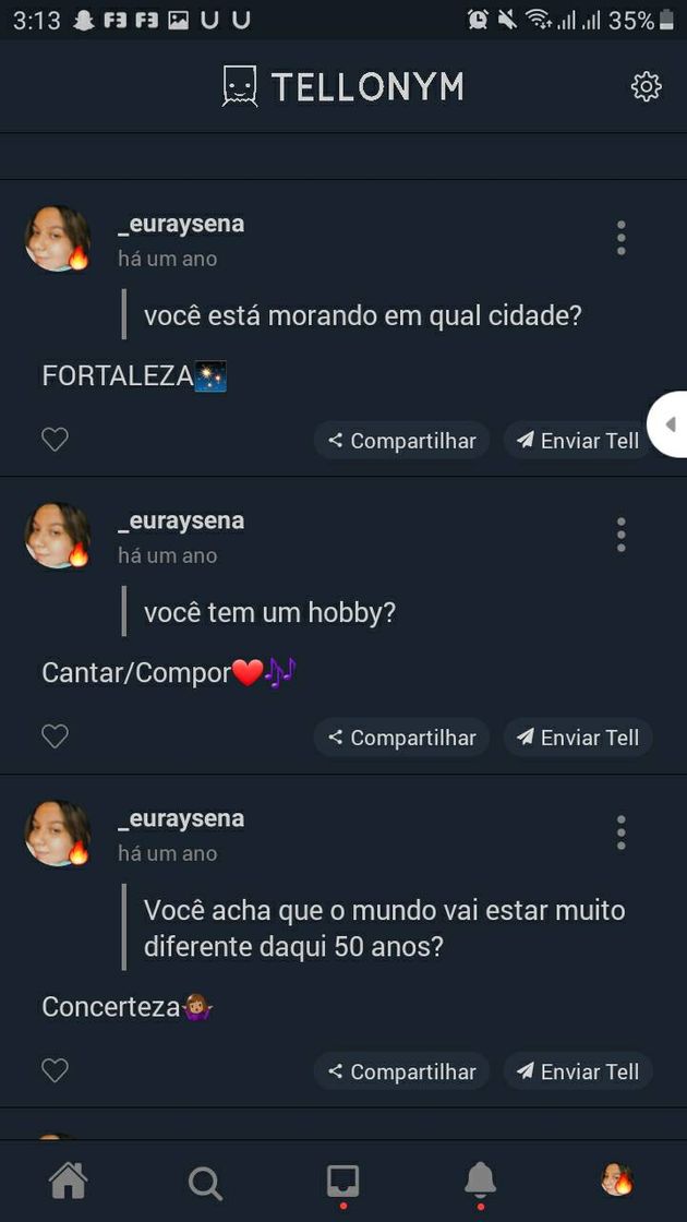 App Um aplicativo de perguntas anônimas 