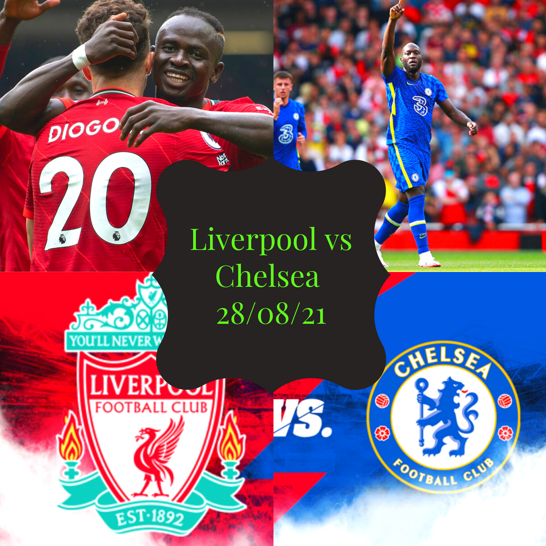 Fashion Liverpool vs Chelsea Temporada 21-22 (Ida) En Vivo 🔴