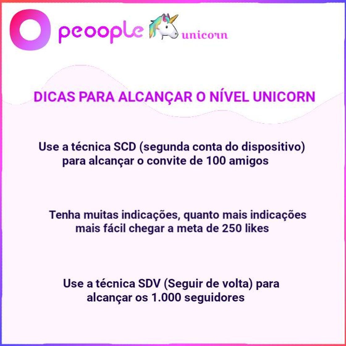 Social Alcance o nível Unicorn