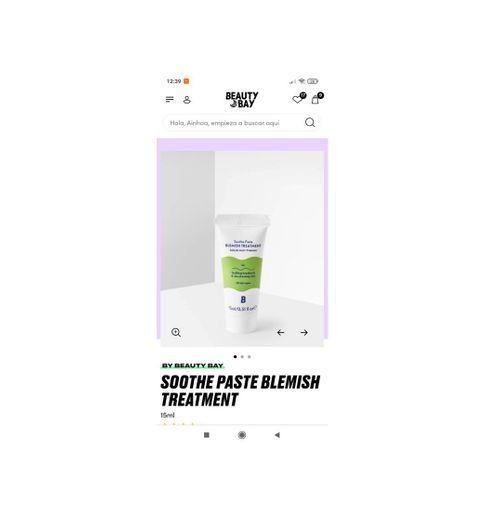 By BEAUTY BAY Soothe Paste Blemish Treatment 