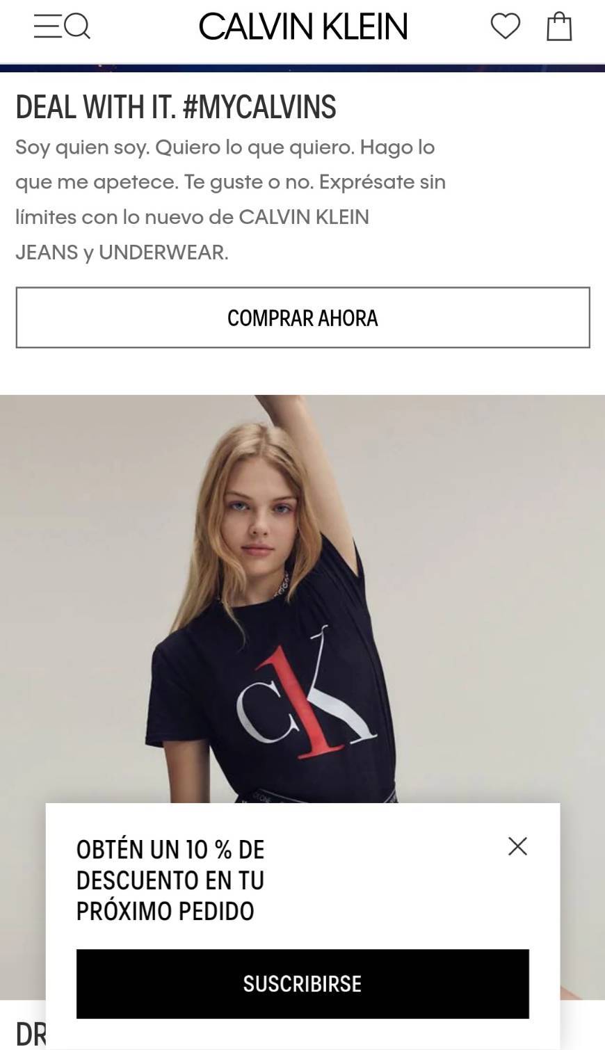 Fashion CALVIN KLEIN® España | Tienda oficial online