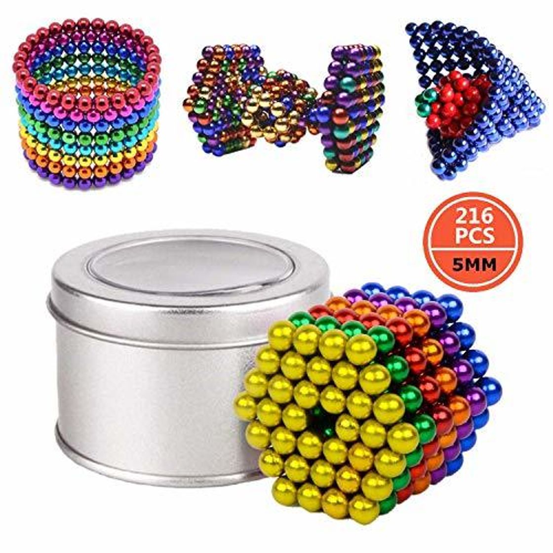 Productos ChennyFun 6 Colores Mágico Pequeña Bola Creativa Mágico Bola Cubo de Mágico