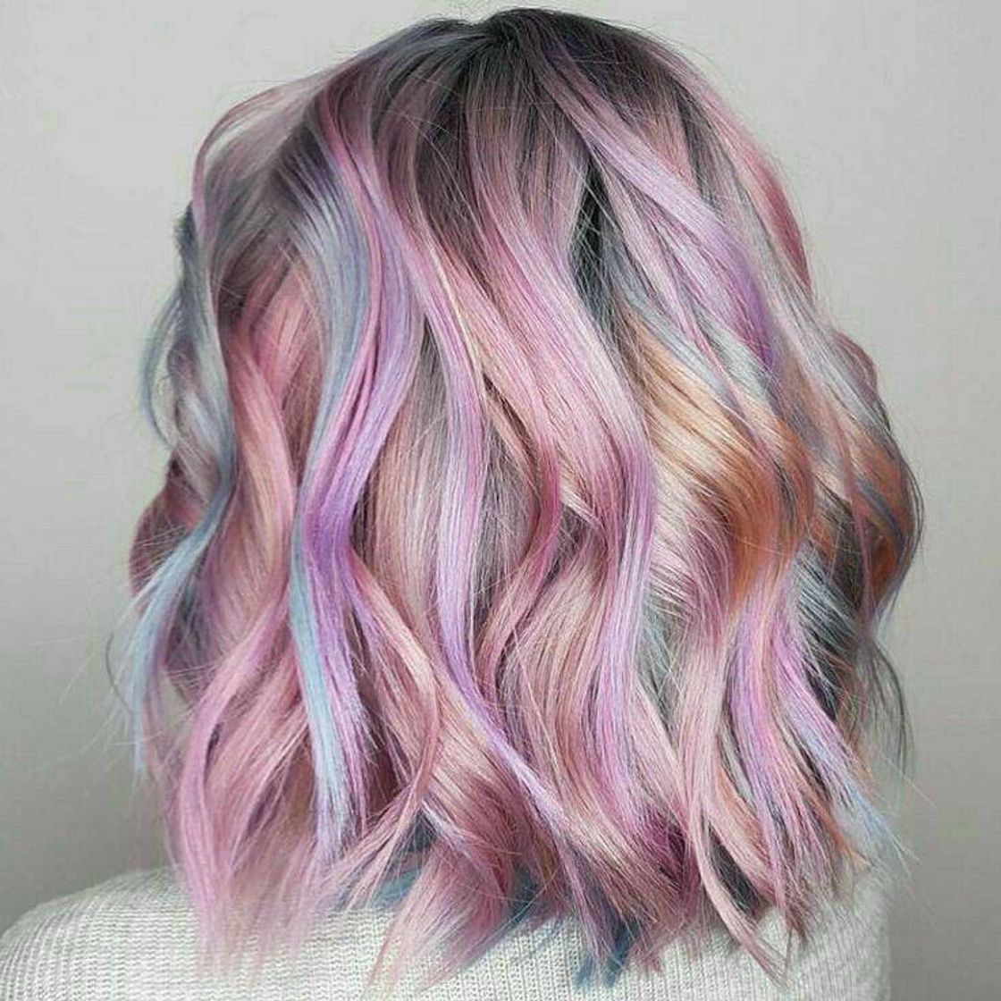 Moda Cabelo colorido🌈