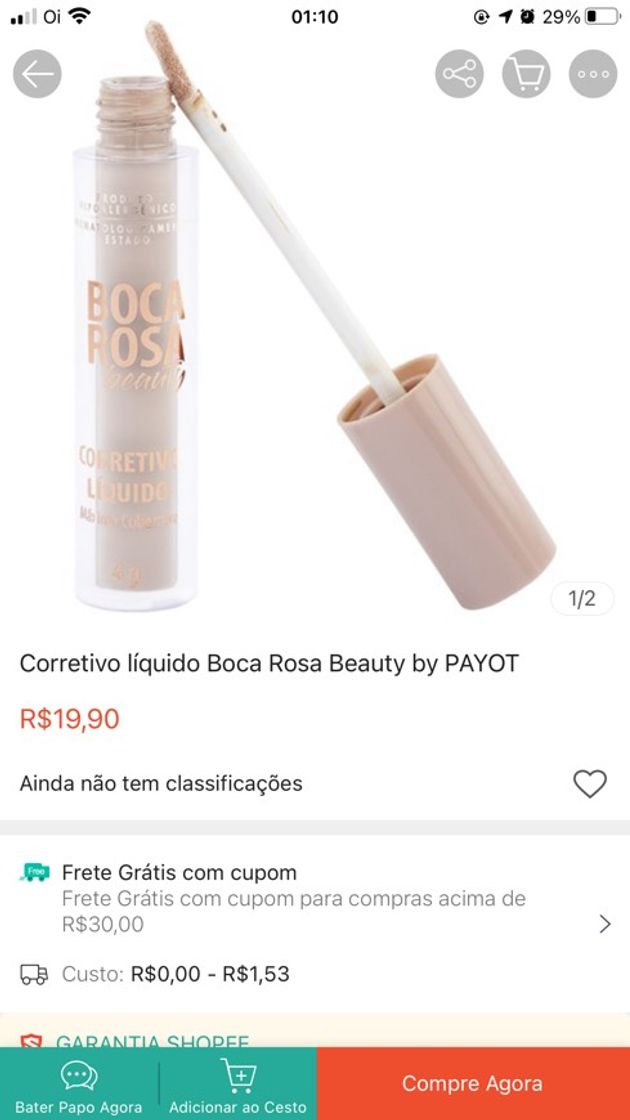 Fashion Corretivo Boca Rosa por 20,00