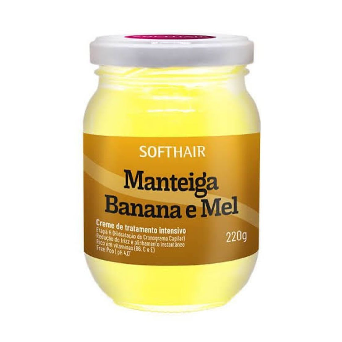 Moda Manteiga banana e mel - SOFTHAIR