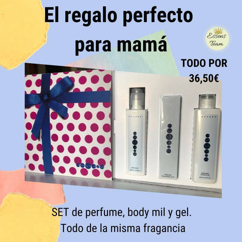 Fashion Set de perfume, body mil y gel.