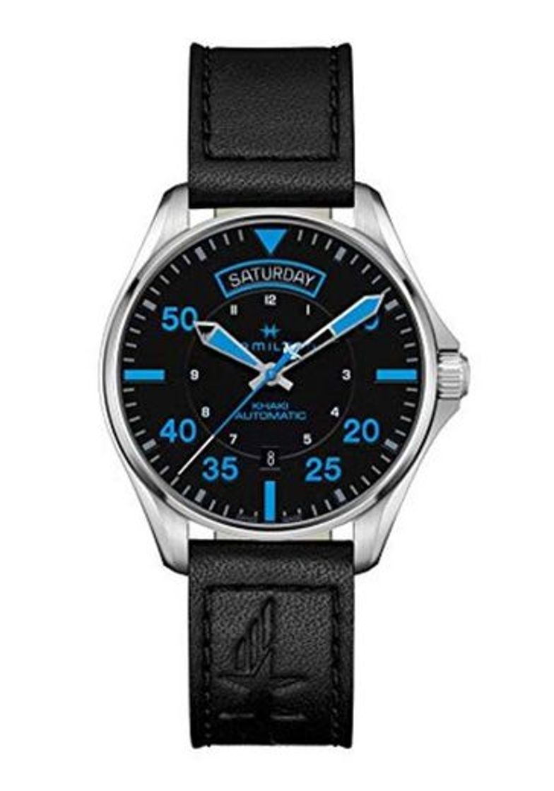 Social Hamilton Khaki Pilot Day Date Air Zermatt H64625731