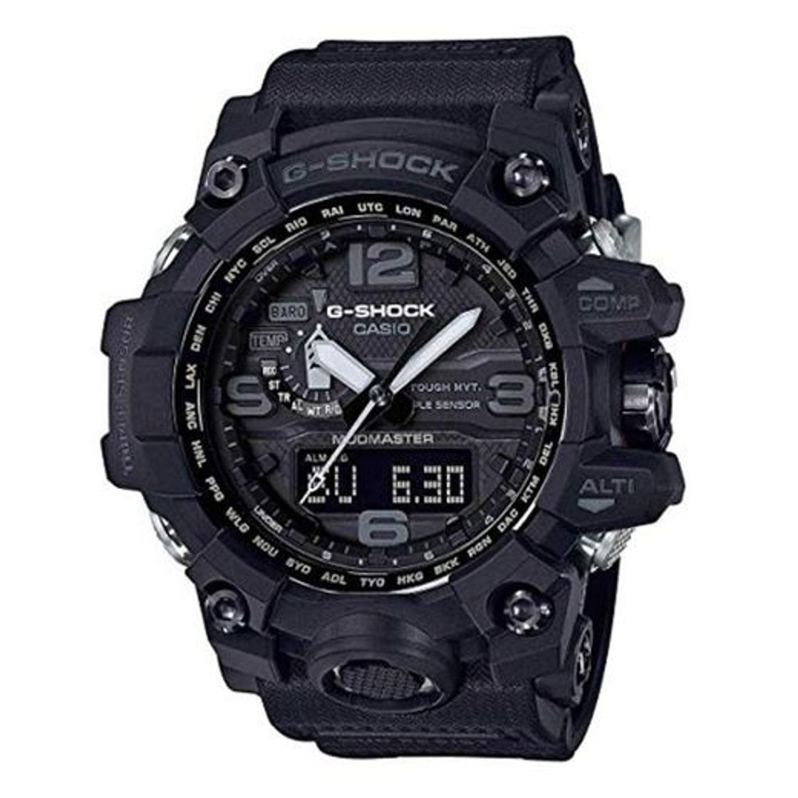 Social Casio G-Sock GWG1000-1A1 Mudmaster - Sensor Solar