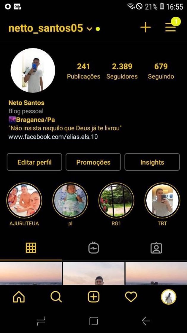 Fashion Link do perfil do Instagram