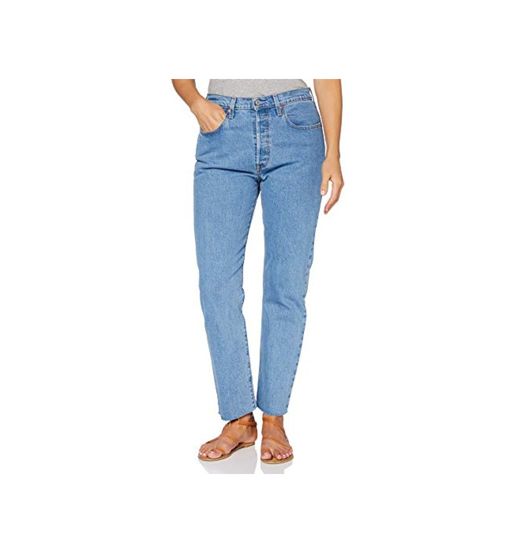 Fashion Levi's 501 Crop Jeans, Azul