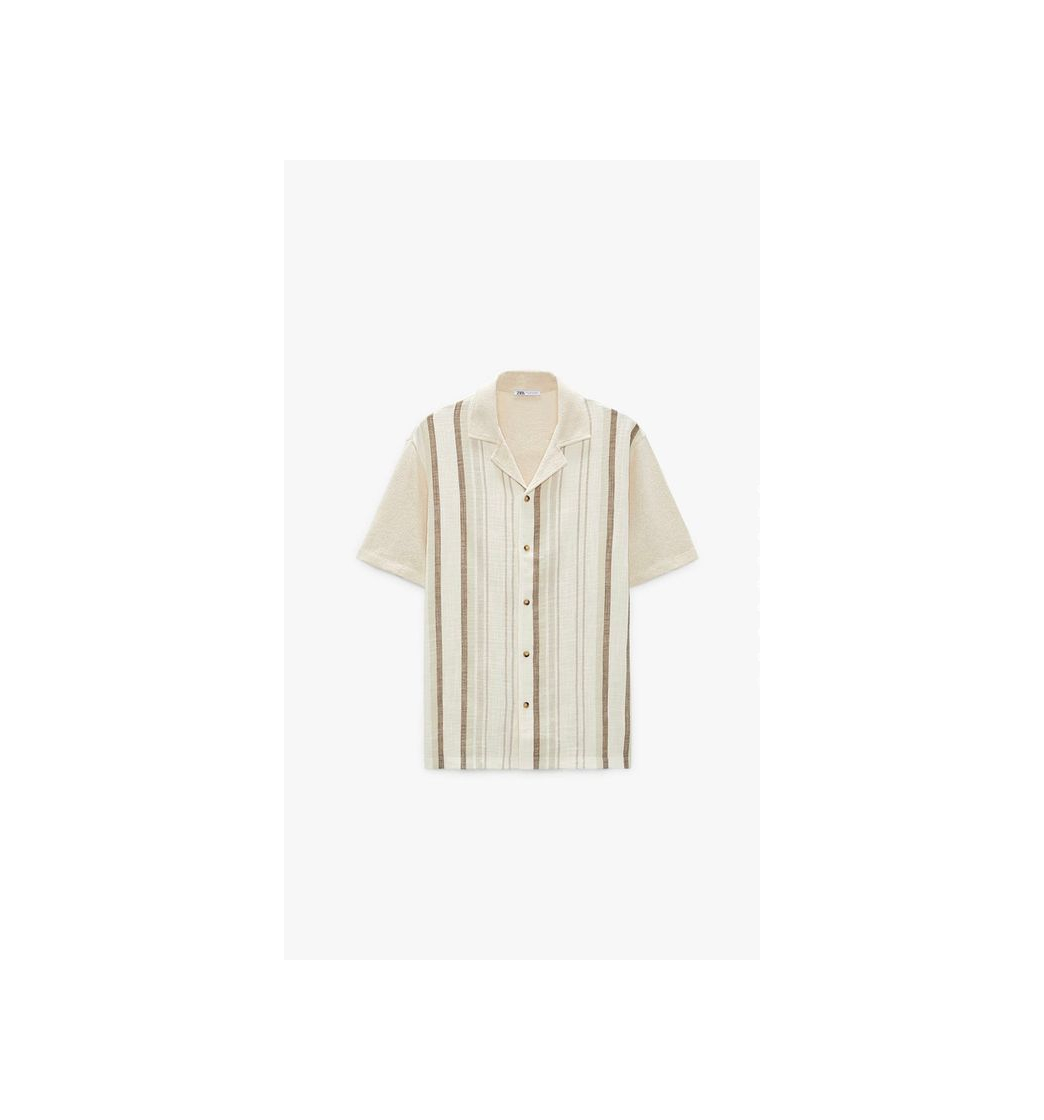 Moda Camiseta estructura rayas 