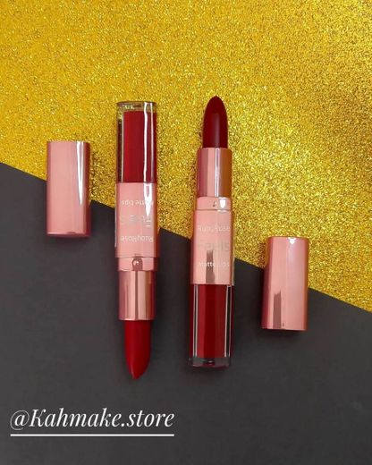 Batom DuoLips Matte Ruby Rose