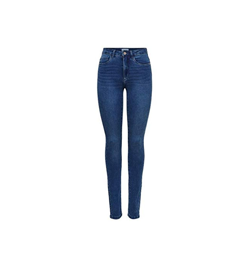 Social ONLY Onlroyal High W.skinny Jeans Pim504 Noos, azul Mujer, Azul