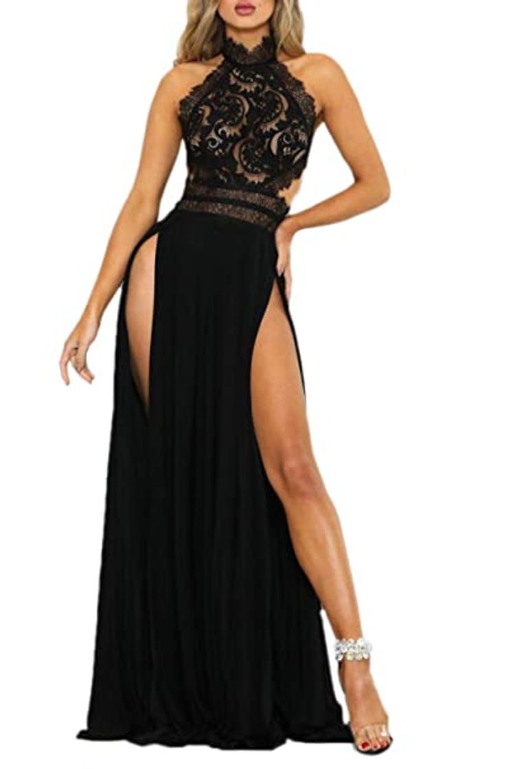 Moda Mujer Vestidos De Fiesta Largos De Noche Elegantes Transparentes Ropa Dama Moderno