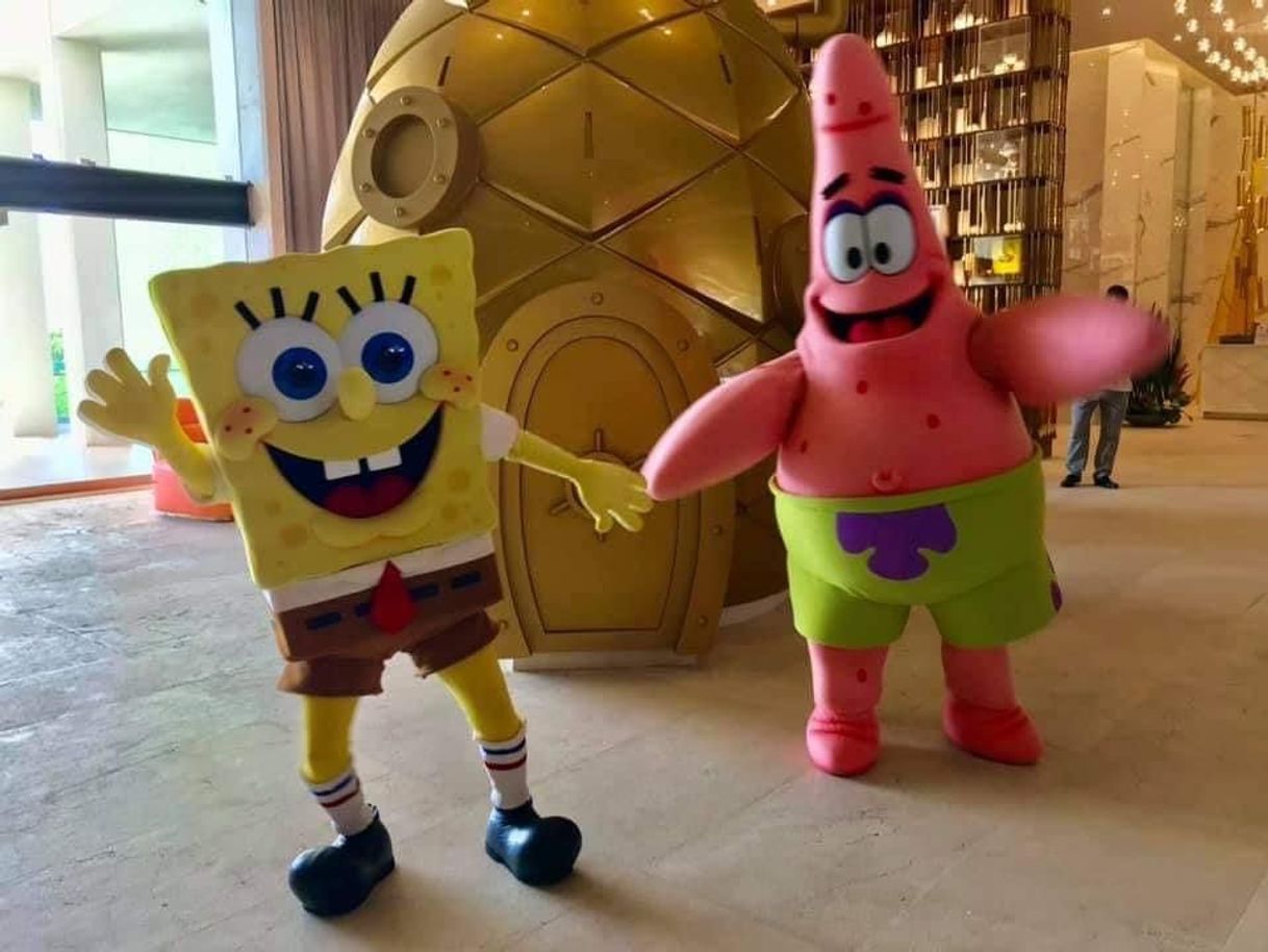 Moda Bob esponja y Patricio te esperan  en Nickelodeon Riviera M 