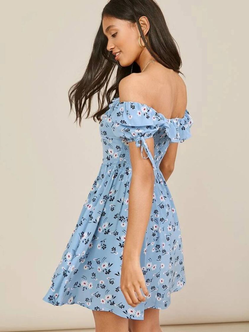 Moda Vestido floral 