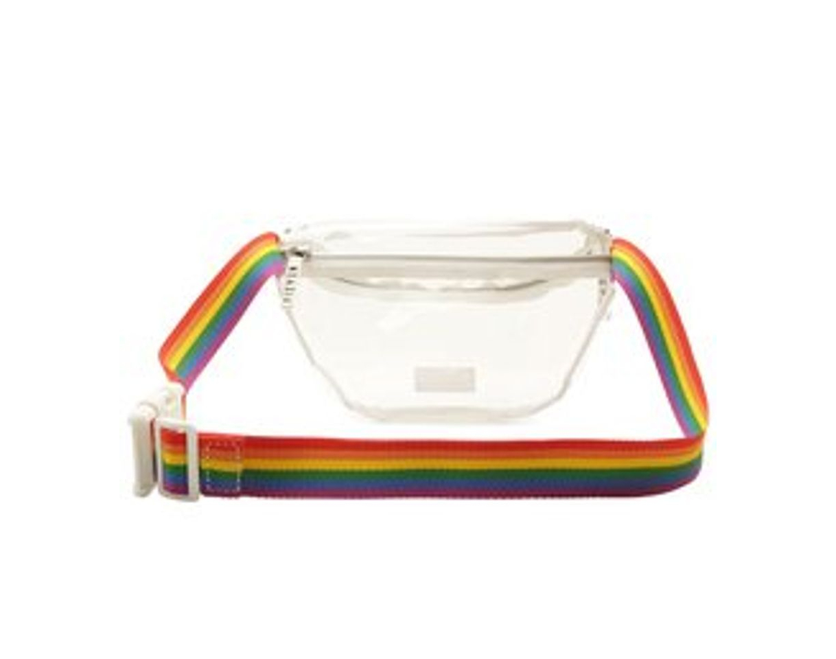 Fashion Pochete Vinil Rainbow