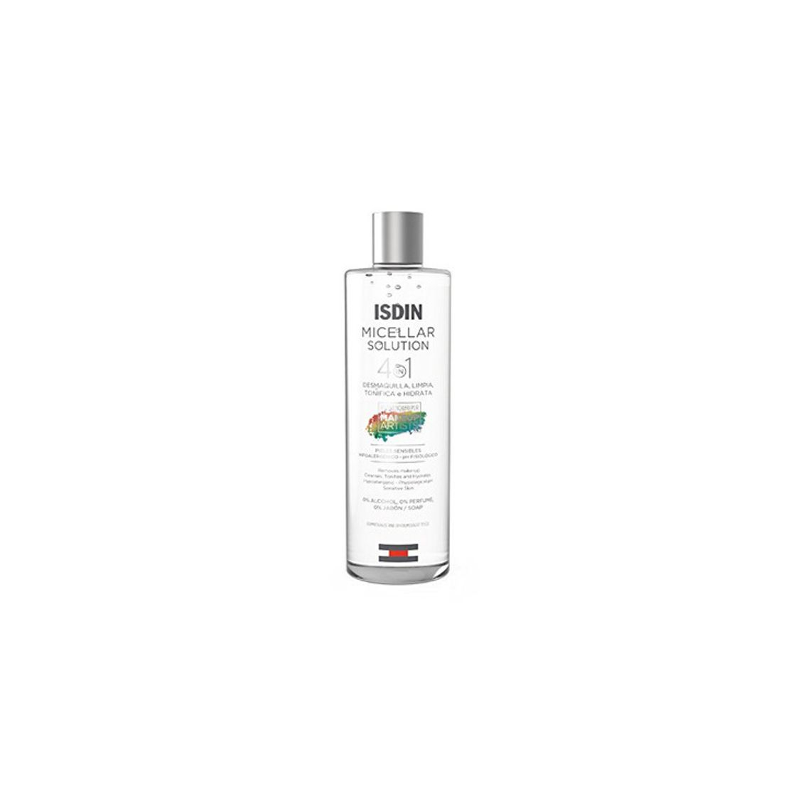 Beauty ISDIN Micellar Solution Agua Micelar Limpieza facial 4 en 1