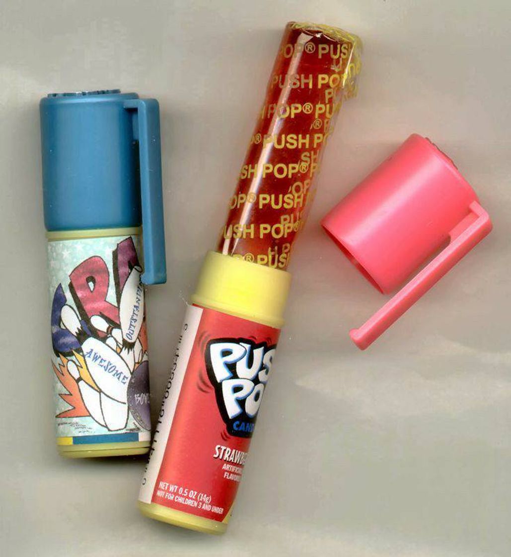 Moda Pirulito push pop