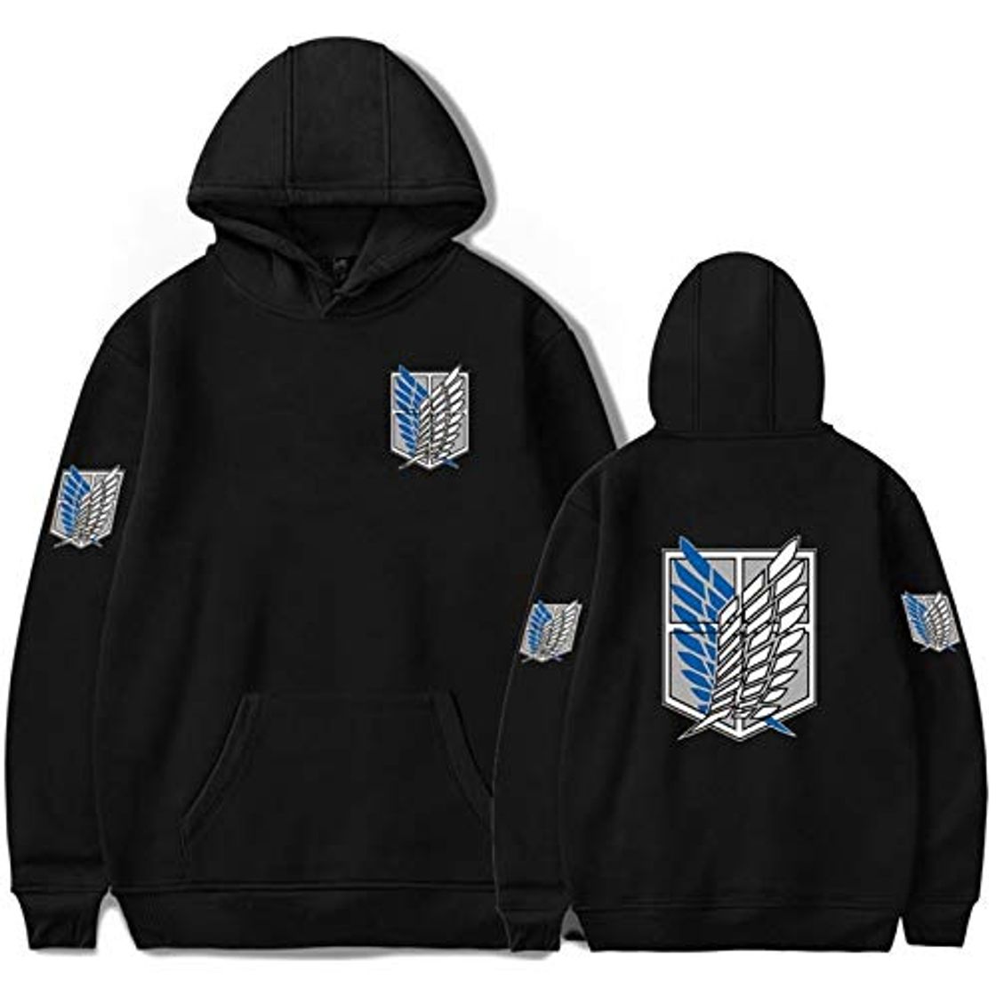 Fashion Hgooncc Sudadera con Capucha De Anime Attack On Titan Cosplay, Sudadera con