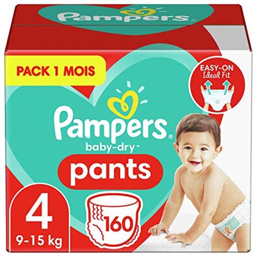 Pampers Baby-Dry pantalones, Talla 4