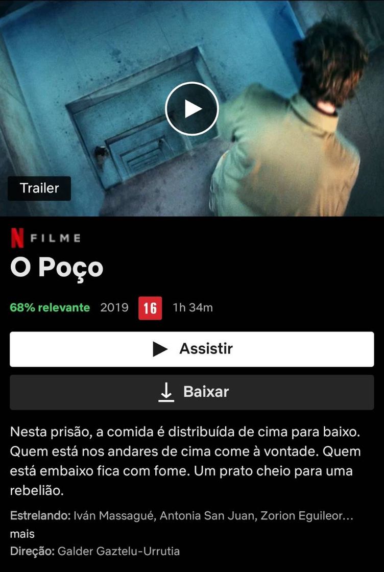 Moda O Poço | Netflix