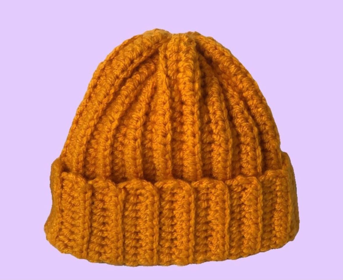 Fashion Gorro em crochet 