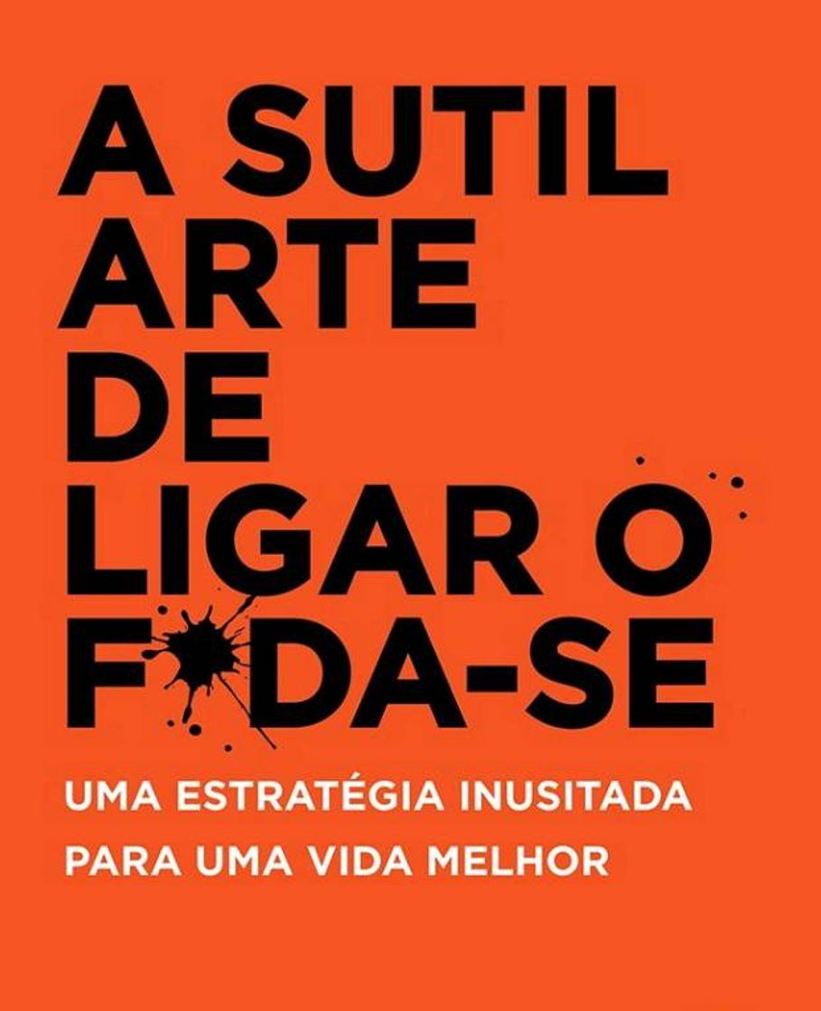 Libro A sutil arte de ligar o foda-se