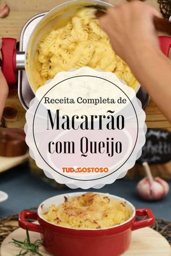 Macarrão com queijo