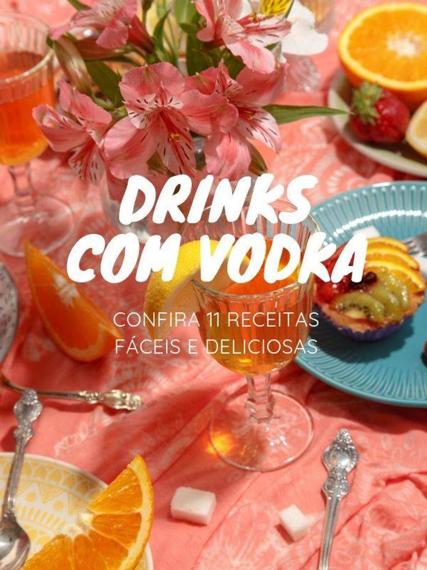 Fashion Drinks com vodka 