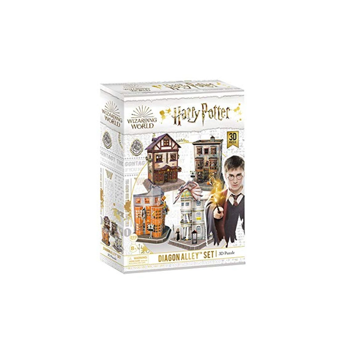 Social World Brands - Harry Potter - Set del Callejón Diagón Puzzles 3D