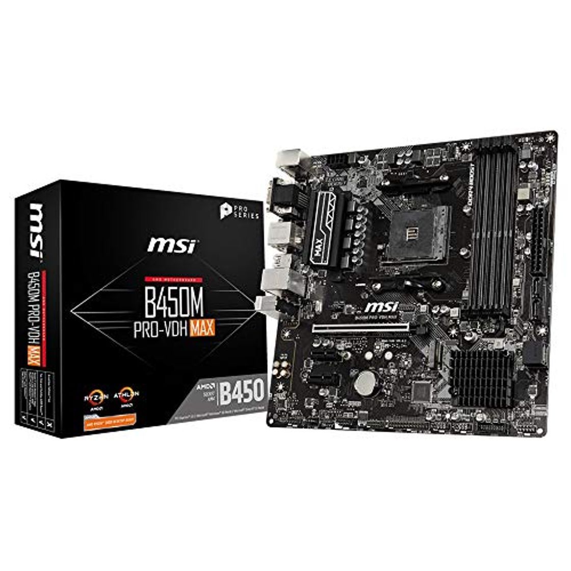 Electrónica MSI B450M Pro-VDH MAX B450