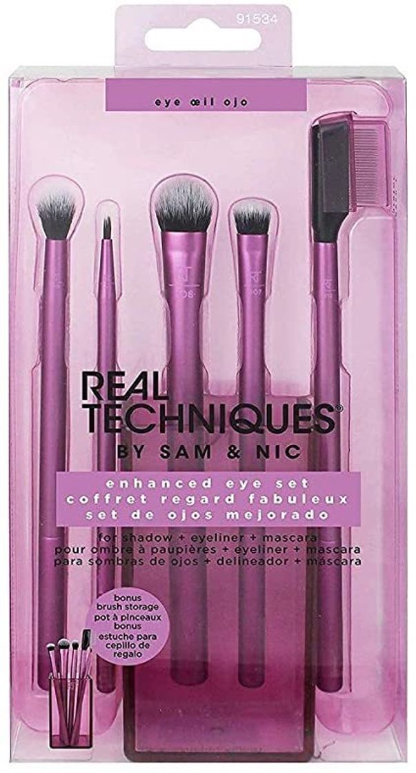 Belleza Real Techniques, Set de brochas para ojos