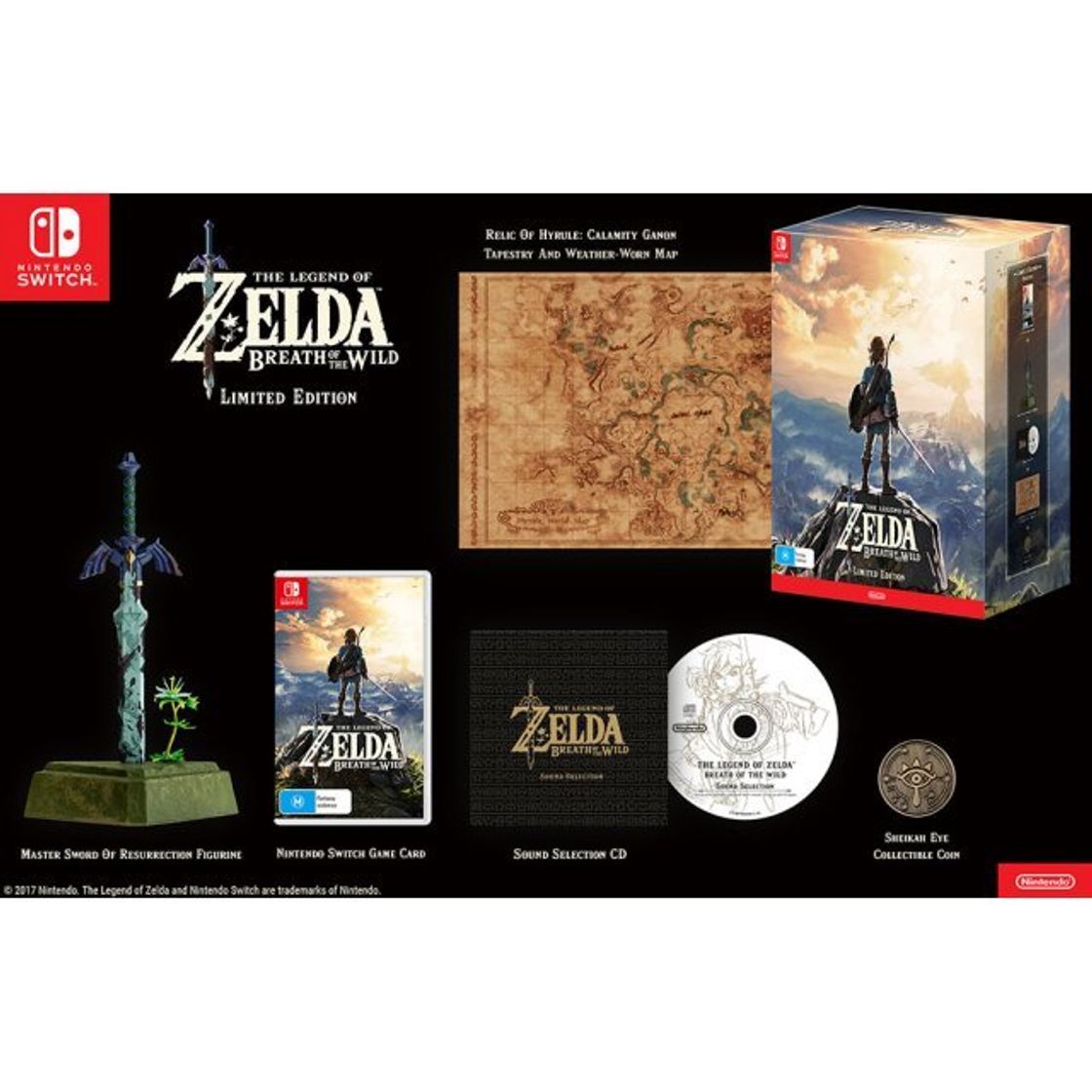 Videogames The Legend Of Zelda: Breath of the Wild - Limited Edition