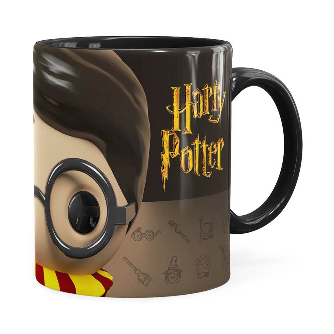 Moda Harry Potter - Caneca 3D